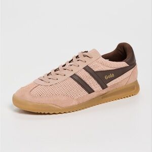 Gola Tornado Zephyr Sneakers in Cameo/Dark Brown